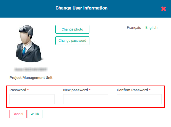 Password Change