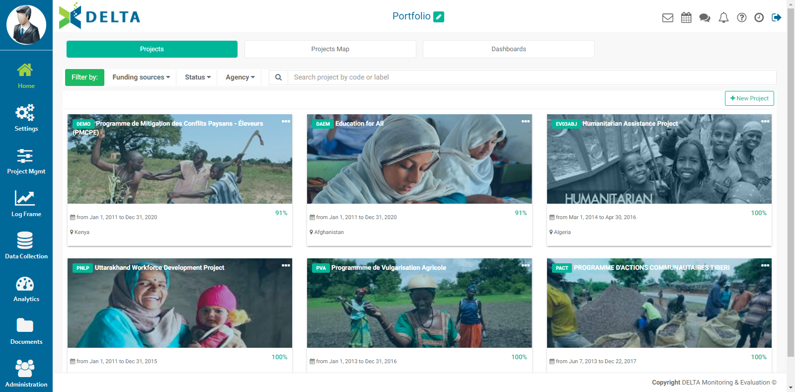 Portfolio Screen